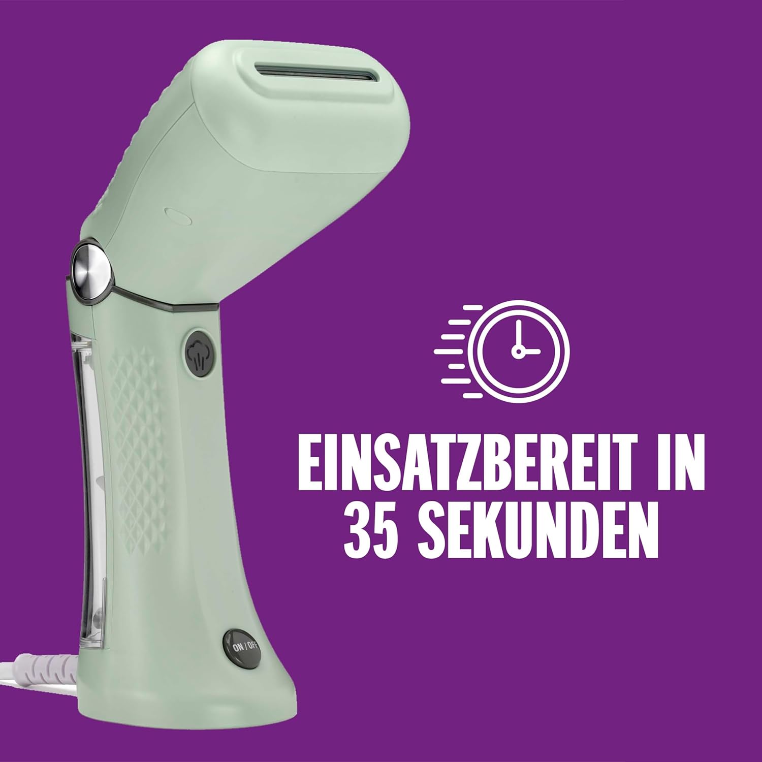 Conair® Extreme Steam® Power Steam Dual Voltage Worldwide Travel Garment Steamer 24Hr Smart